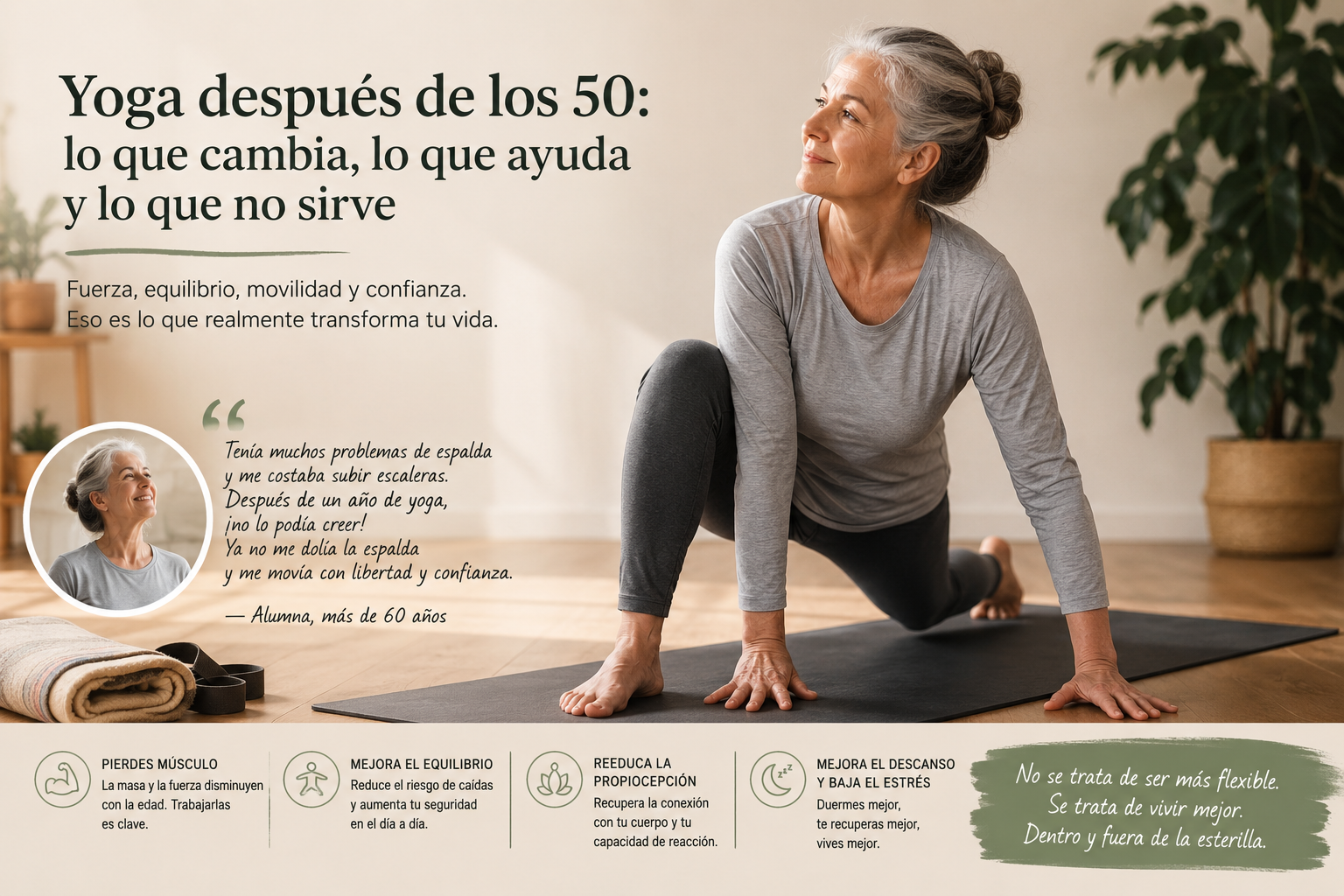 Yoga después de los 50
